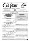 La Gaceta N° 35,952 del 17 de junio de 2022